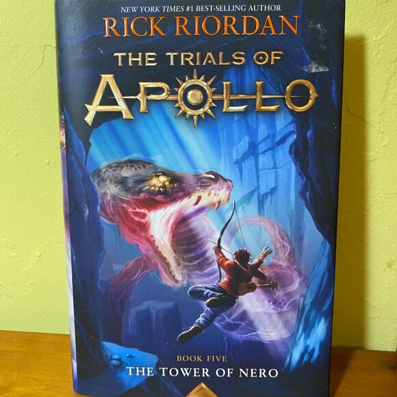 Trials of Apollo 5 Book Set Complete Series Rick Riordan Hardcover - Picture 2 of 6